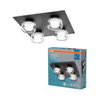 Orbis Flame 4X5.5W Click CCT IP44 Black