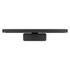 ORBIS Disc Bar Bathroom Mirror 400mm Black Click-CCT IP44