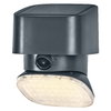 ENDURA  Style Solar Turn Sensor Wall IP54 Dark Grey