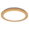 Orbis Disc 30CM 22W Click CCT IP44 Wood Decor