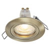 Spot Set Recess GU10 Click 4.5W 827 Green Brass