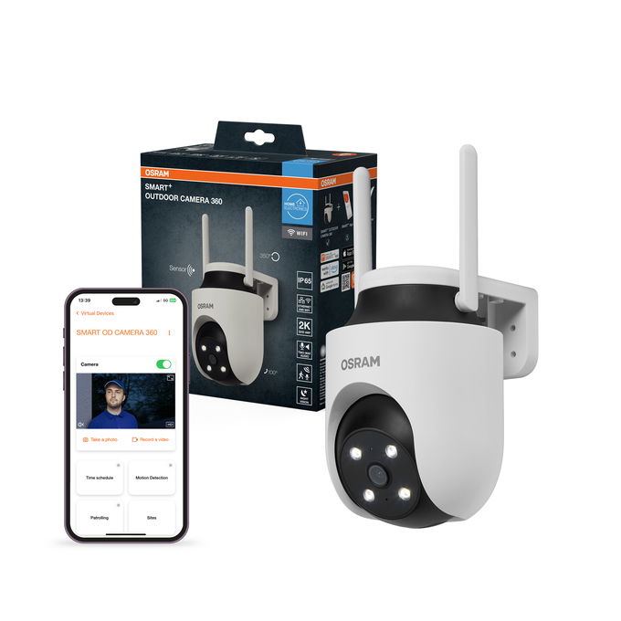 SMART+ WIFI Outdoor Camera 360 White
