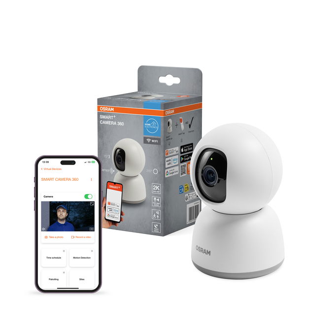 SMART+ WIFI Camera 360 White