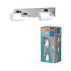 Orbis Flame 2X5.5W Click CCT IP44 Chrome