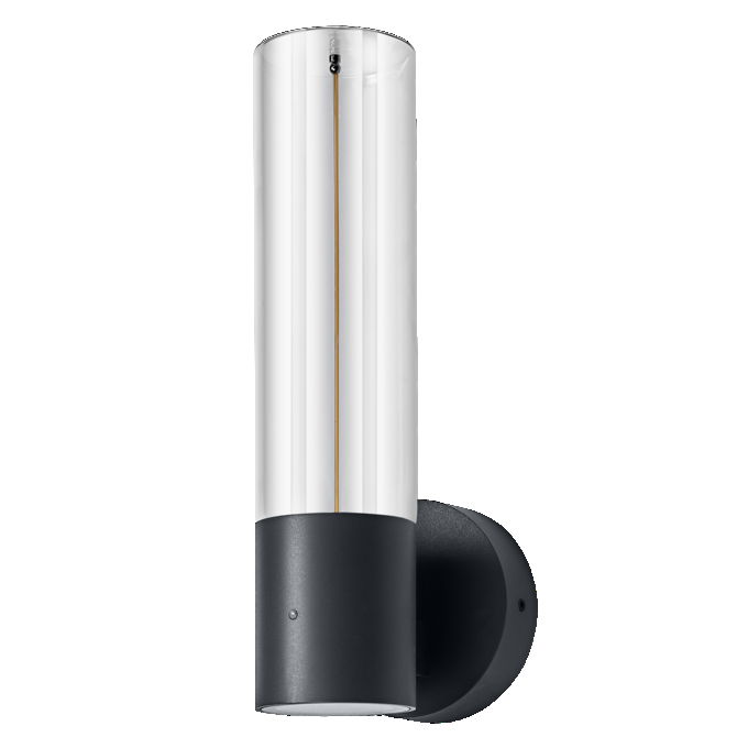 ENDURA Decor Filament Wall Daylight Sensor 8W IP54 Dark Grey