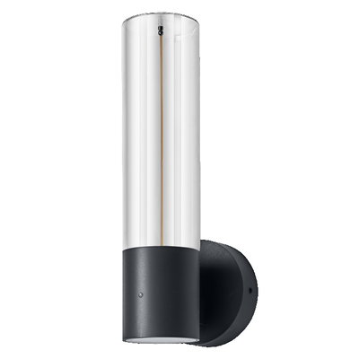ENDURA Decor Filament Wall Daylight Sensor 8W IP54 Dark Grey