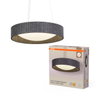 Decor Felt Cylinder Pendant 28W 830 Dark Grey