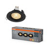 Spot Set Recess Twistlock GU10 Adjustable 2.6W 827 Black