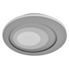Orbis Spiral Round Central Light 505mm 38W Click Dim 830 Grey
