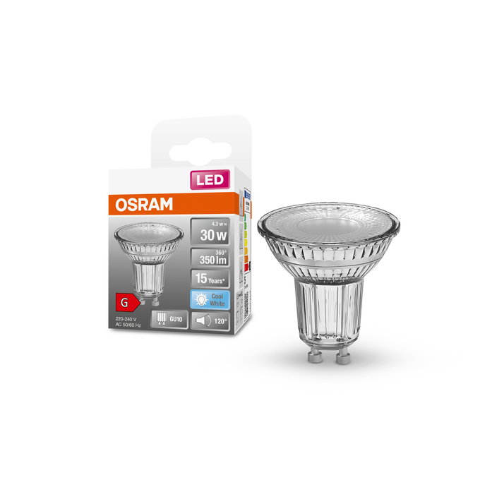 LED Star PAR16 50 120° 4.3W 840 GU10