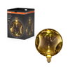 DECOR LED FLAT LAMP 3.5W 827 E27 Non-DIM IN ELECTRO GLASS LARGE GOLD