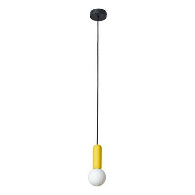 Decor Conrete Mic  Pendant 1XG9 Yellow