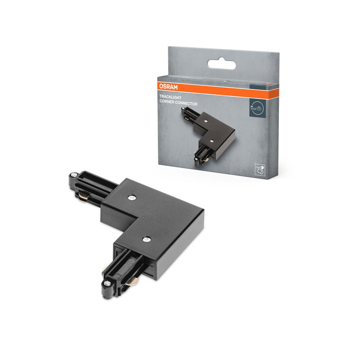 Tracklight Corner Connector Black