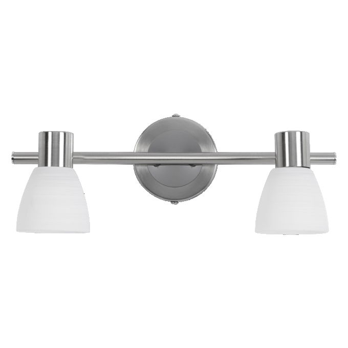 LED Spot Vase 2xG9 Brushed Nickel
