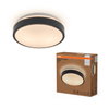Essential Orbis E27 280mm 2 Lamp Black