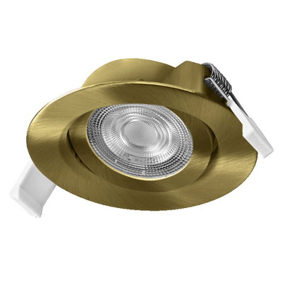 Spot Set Recess Adjustable 4.9W 827 36° Green Brass