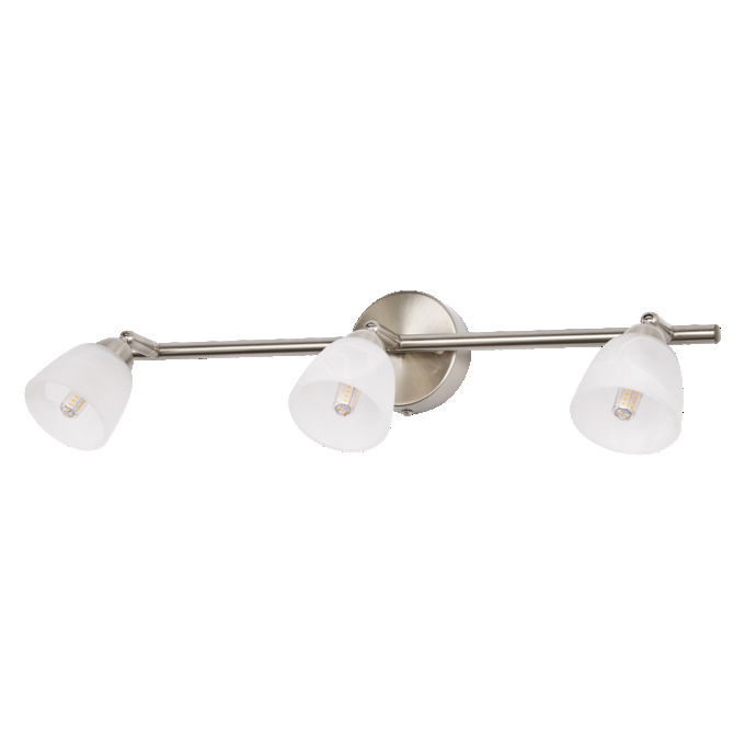 LED Spot Cup 3xG9 Brushed Nickel