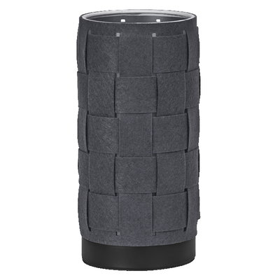 Decor Felt Weaving Tube Table E14 Dark Grey UK