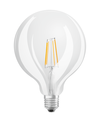 LED Star Globe 125 40 Filament 4W 827 Clear E27