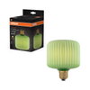 DECOR LED FLAT LAMP 3.5W 827 E27 Non-DIM IN COLOURED GLASS SQUARE GREEN