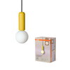 Decor Conrete Mic  Pendant 1XG9 Yellow