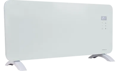 Auraline White Glass Panel Heater