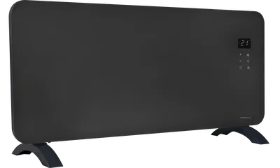 Auraline Black Glass Panel Heater