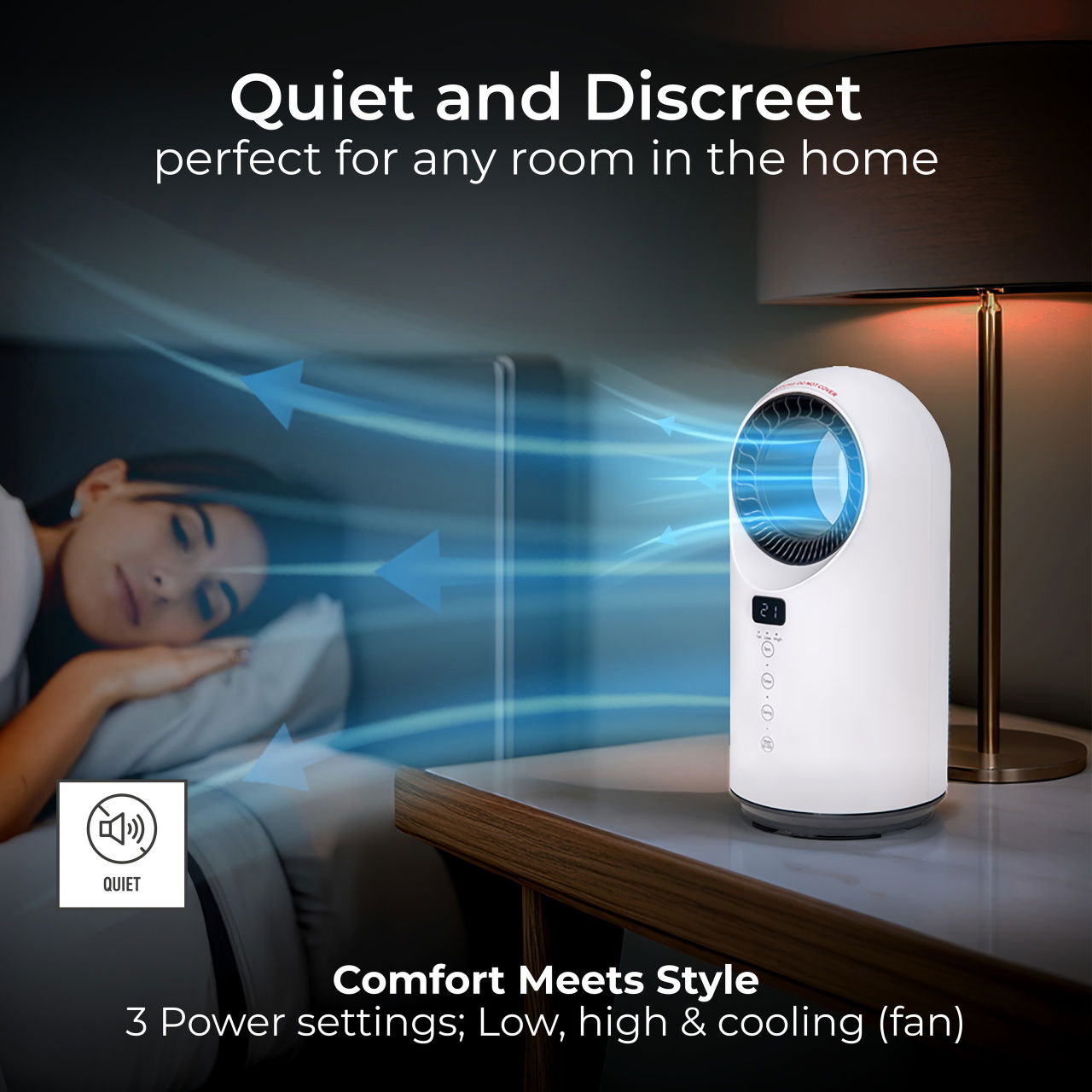 Breeze Bladeless Heater and Fan