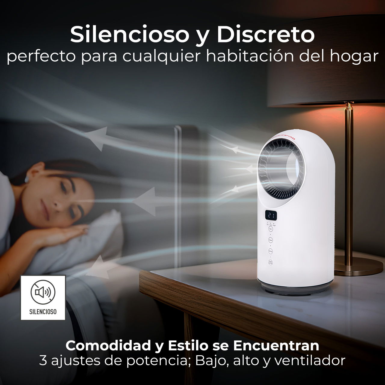 Breeze Bladeless Heater and Fan
