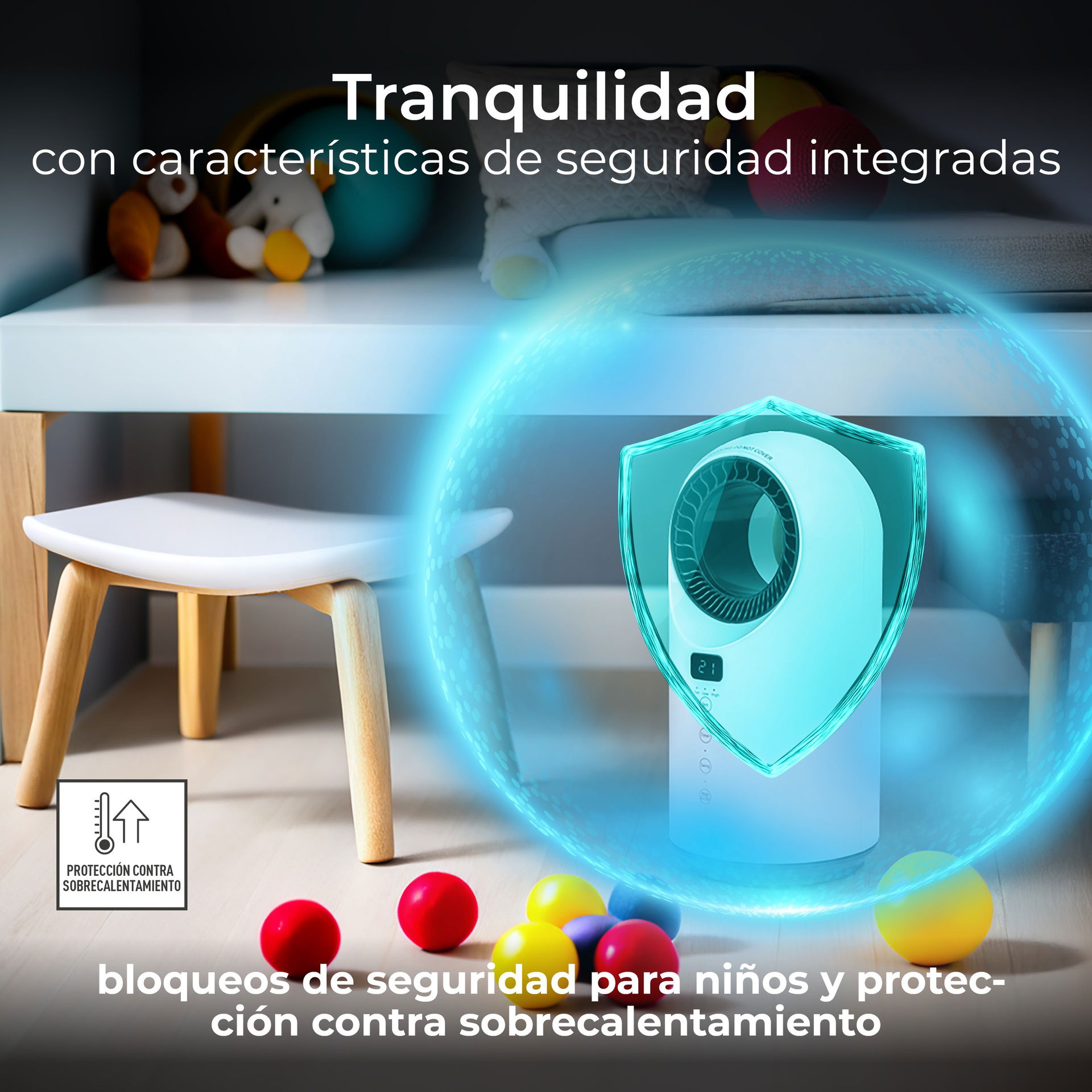 Breeze Bladeless Heater and Fan