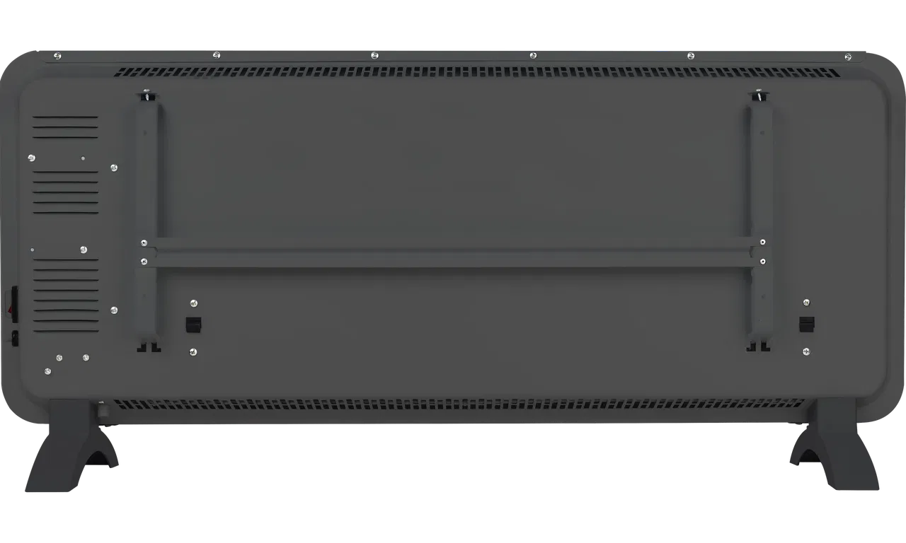 Auraline Black Glass Panel Heater