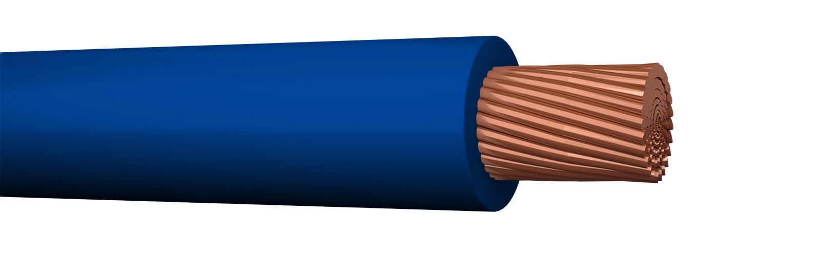 H05V-K 0,5 MÖRKBLÅ