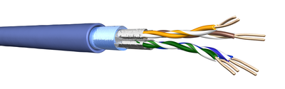 UC500 CAT6A F/FTP 4P Dca