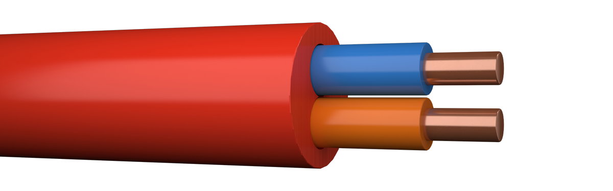 ELQYB PURE 2X1,0 MM RÖD