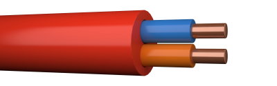 ELQYB PURE 2X1,0 MM RÖD
