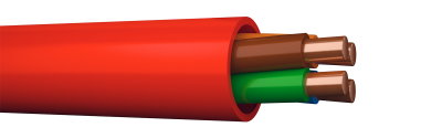 ELQRB PURE 4X1,0 MM RÖD