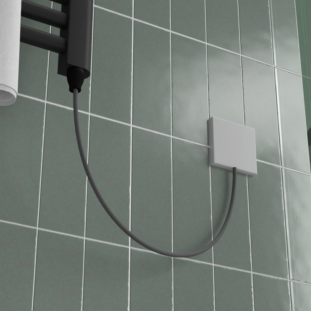 ELBA CABLE Low Consumption Electric Towel Rail