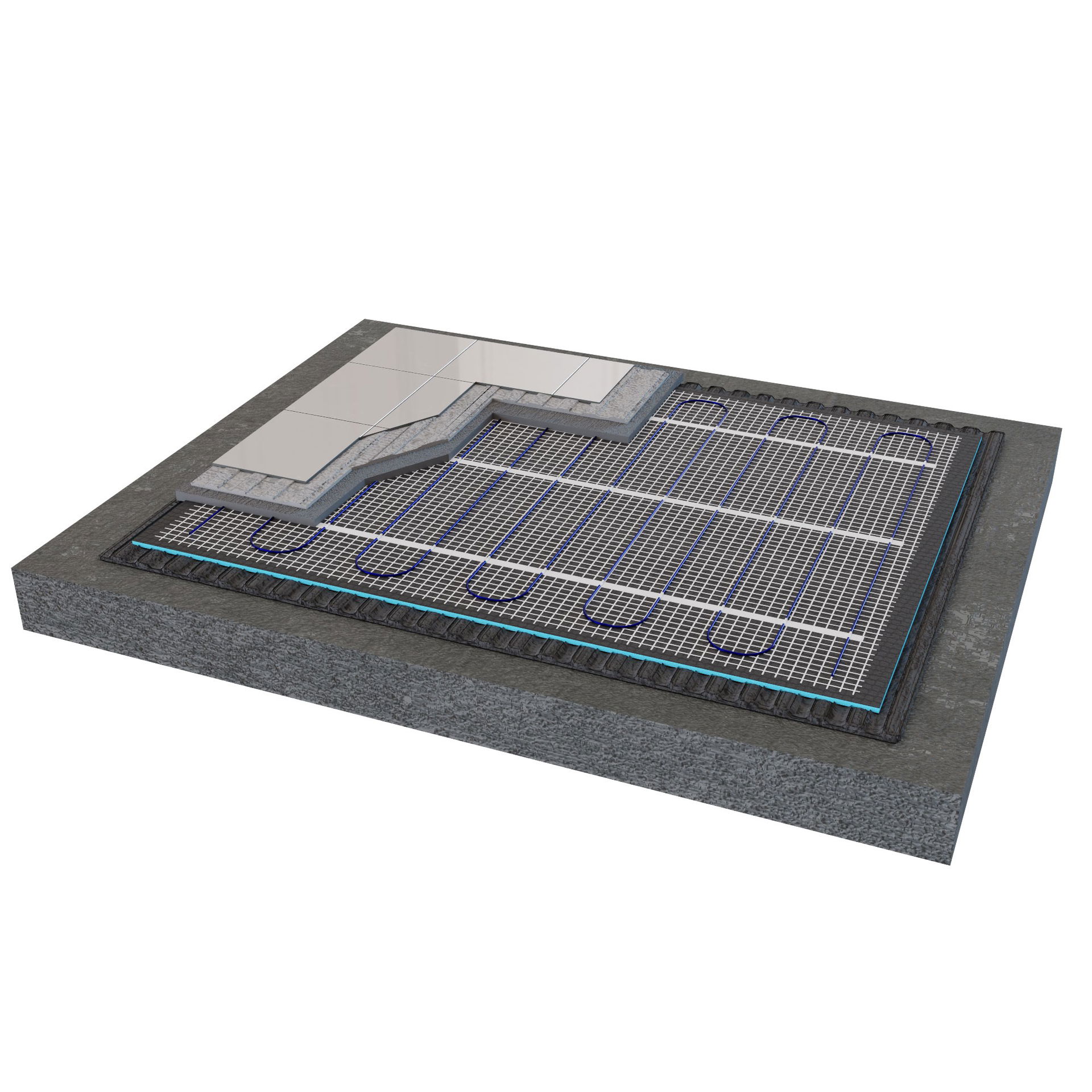 Milos Electric Underfloor Heating for Ceramic Floors