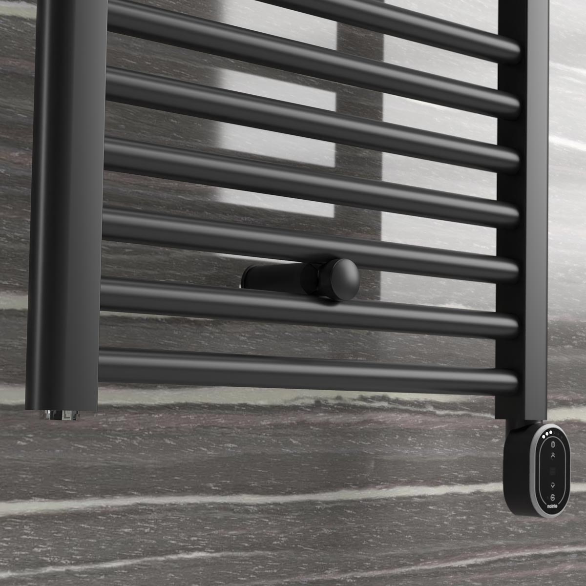 Elba Oval Digital Low Consumption Electric Towel Rail