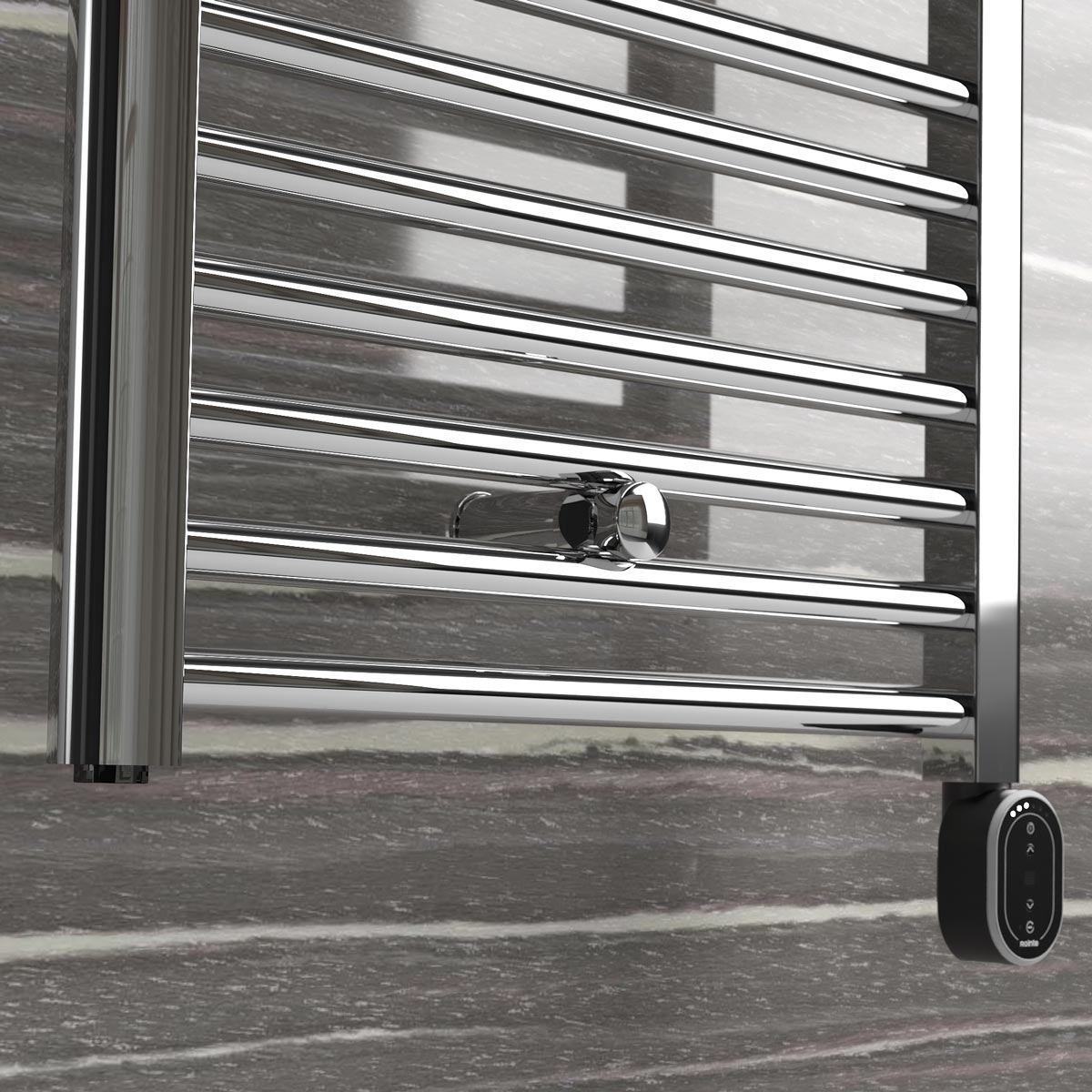 Elba Oval Digital Low Consumption Electric Towel Rail