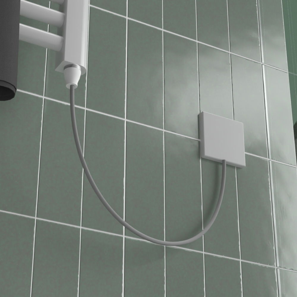 ELBA CABLE Low Consumption Electric Towel Rail