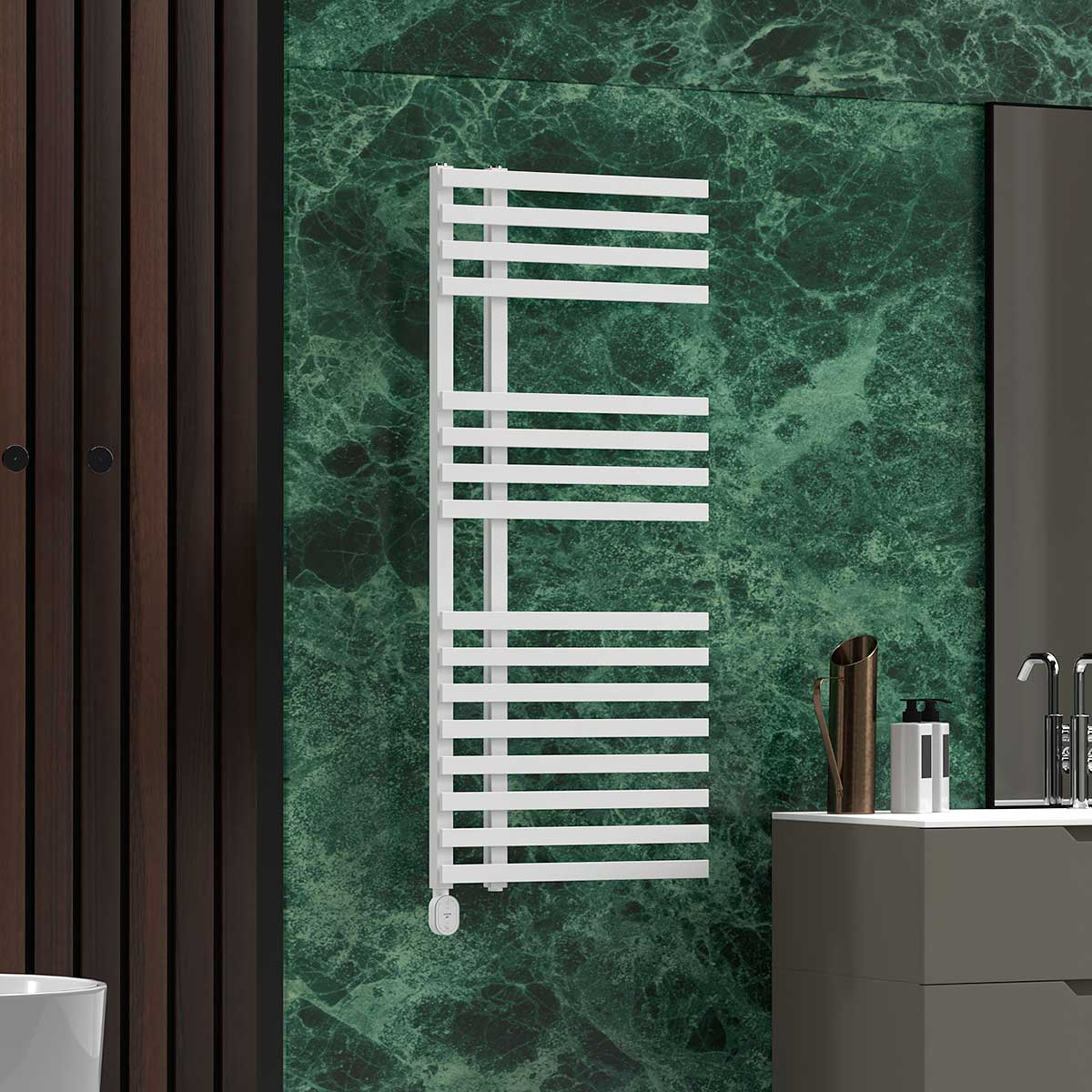 VENEZIA OVAL Electric Towel Rail WiFi Low Consumption