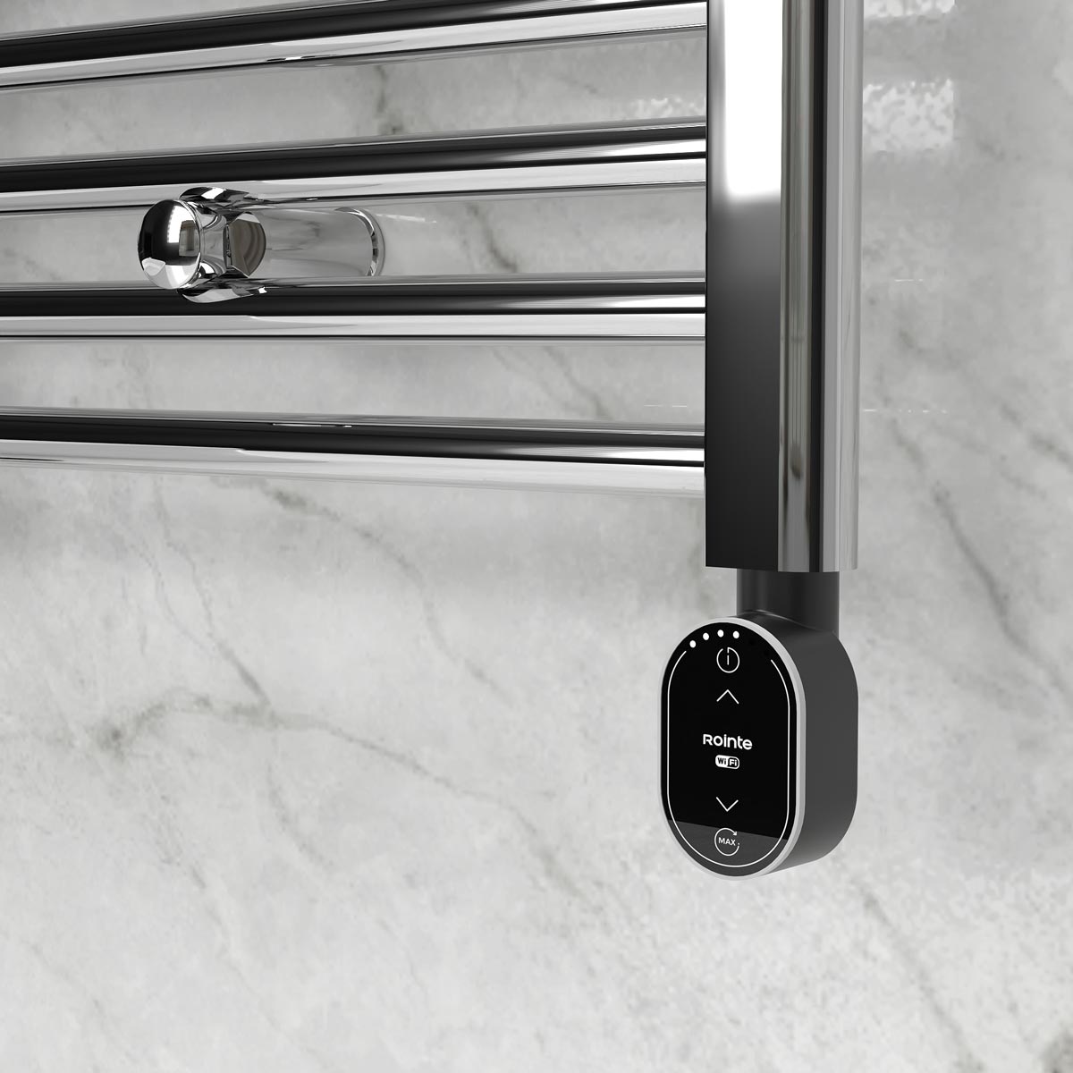 Elba Oval WiFi Low-Consumption Electric Towel Rail