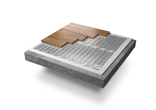 Erko Electric Underfloor Heating for Laminate Flooring, Carpet, Vinyl or Linoleum