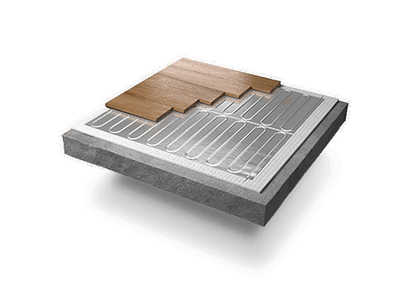Erko Electric Underfloor Heating for Laminate Flooring, Carpet, Vinyl or Linoleum