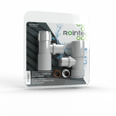 Valve + Lockshield + Adapter Kit