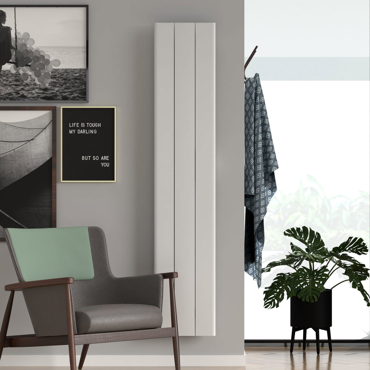 PALAOS WiFi Vertical Electric Radiator