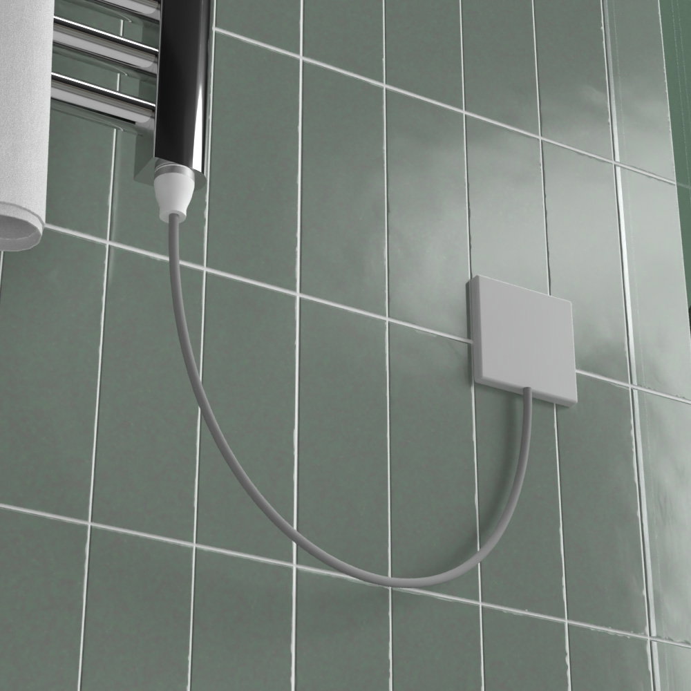 ELBA CABLE Low Consumption Electric Towel Rail
